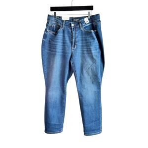 Judy Blue Boyfriend Jeans 16W High Waist Dark Wash Stretch NWT